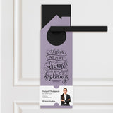 There's No Place Like Home For The Holidays Door Hangers Holiday Door Hanger Market Dwellings