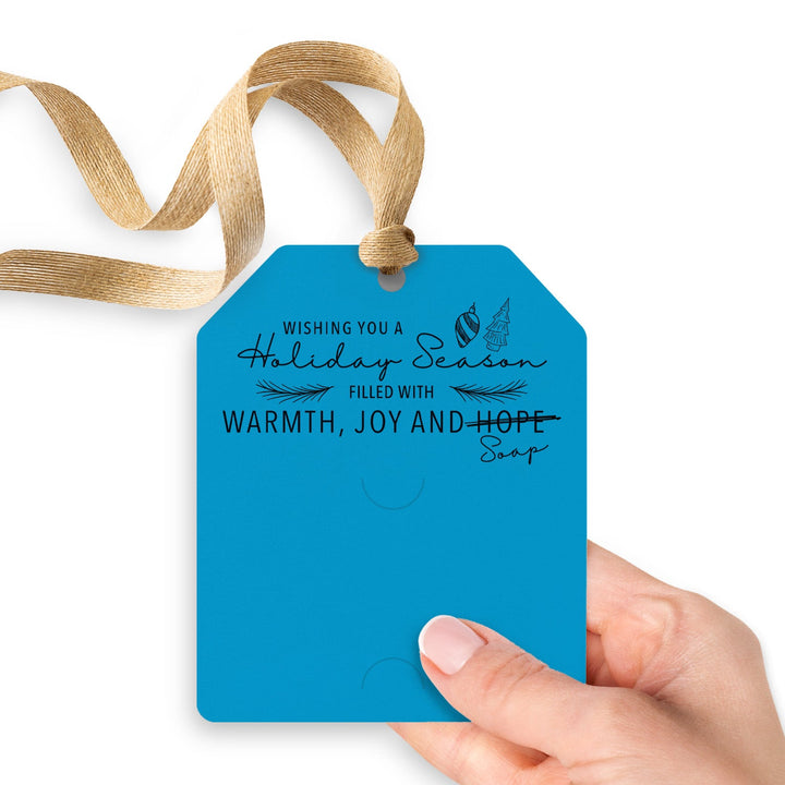 Wishing You A Holiday Season Filled With Warmth, Joy and Soap | Gift Tags