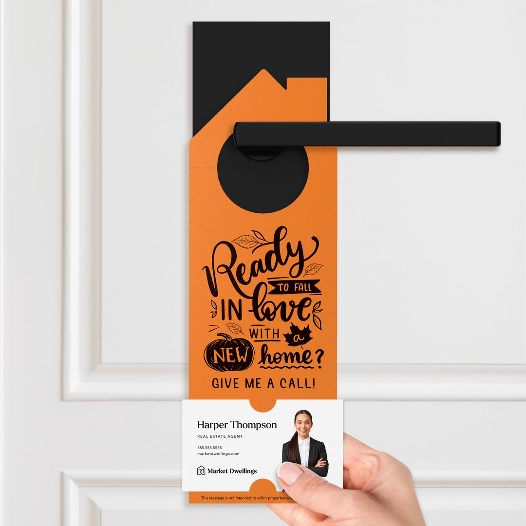 Ready to Fall in Love with a New Home Door Hangers Door Hanger Market Dwellings