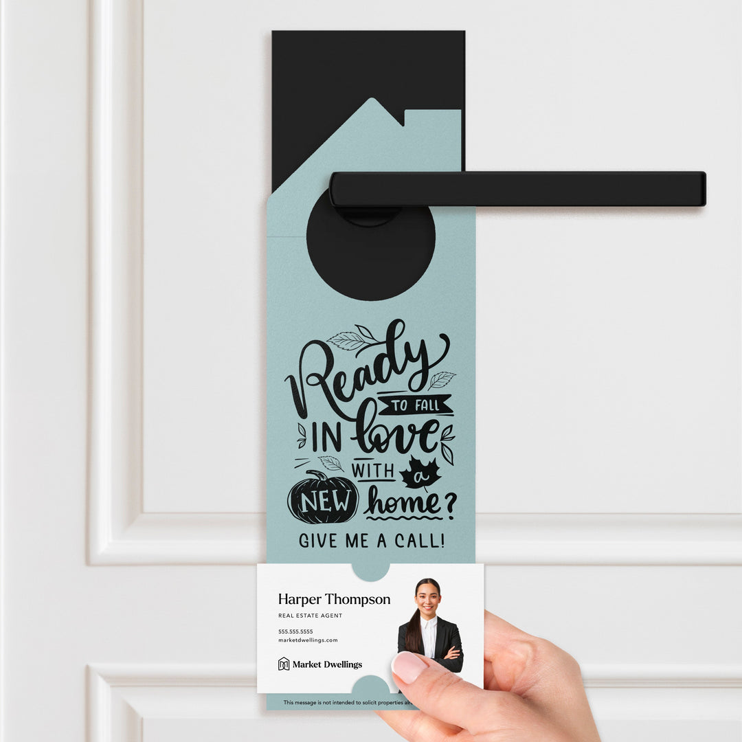 Ready to Fall in Love with a New Home Door Hangers