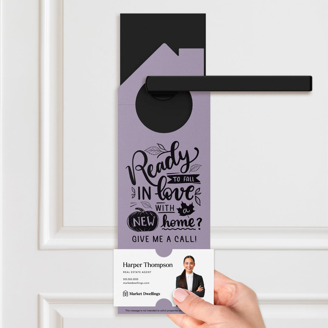 Ready to Fall in Love with a New Home Door Hangers