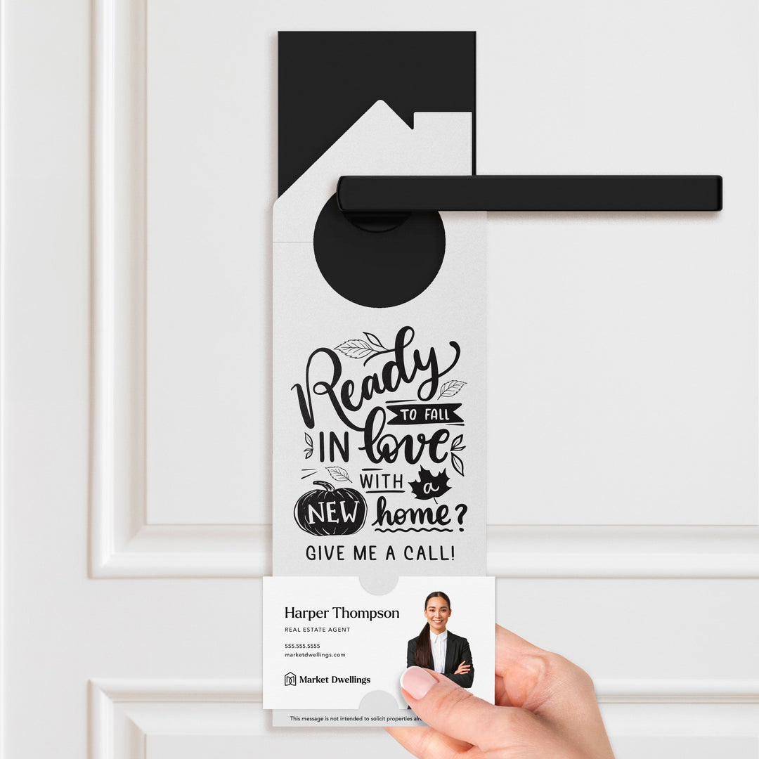 Ready to Fall in Love with a New Home Door Hangers