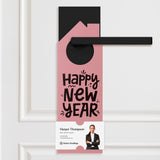 Happy New Year Door Hangers Holiday Door Hanger Market Dwellings