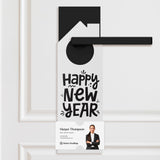 Happy New Year Door Hangers Holiday Door Hanger Market Dwellings WHITE 10