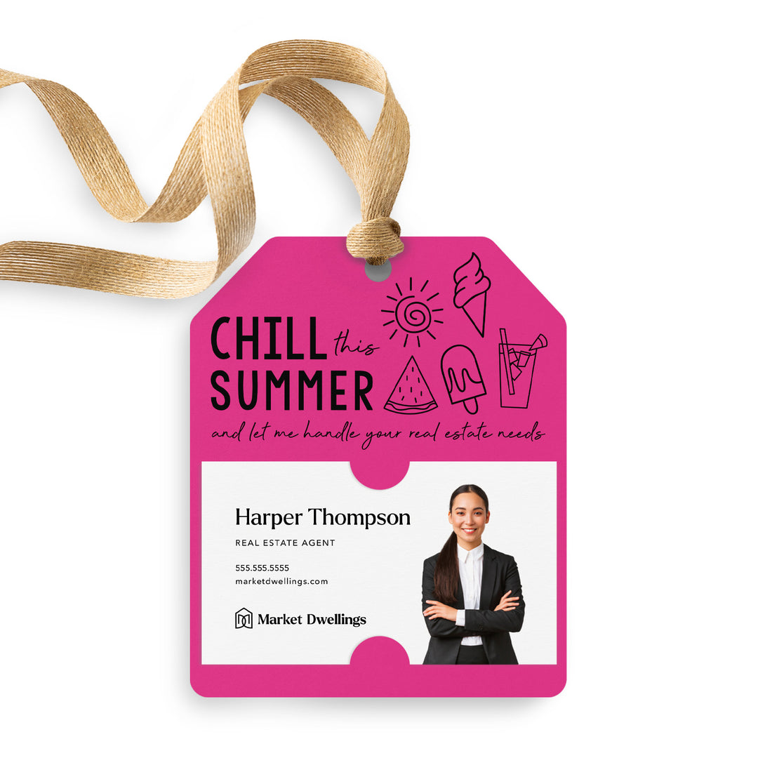 Chill this Summer Real Estate | Gift Tags Gift Tag Market Dwellings RAZZLE BERRY