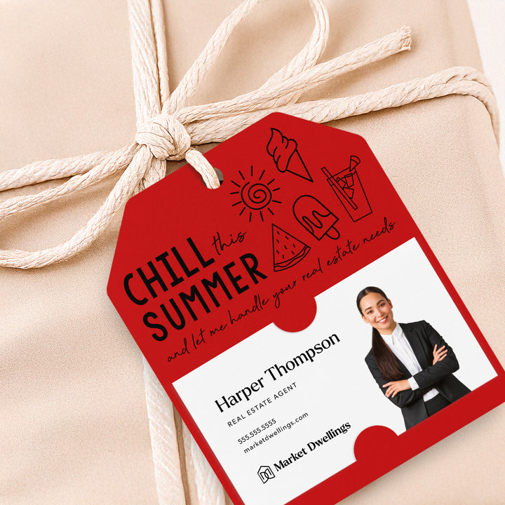 Chill this Summer Real Estate | Gift Tags