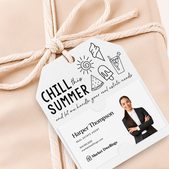 Chill this Summer Real Estate | Gift Tags