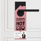 The Housing Market is Hot and Inventory is Low Door Hangers Door Hanger Market Dwellings