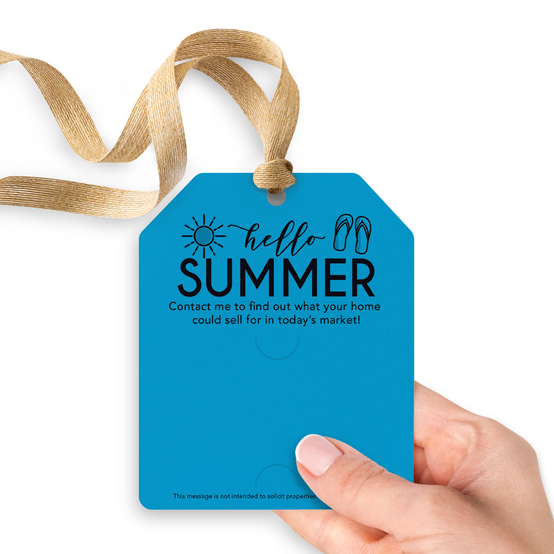 Hello Summer | Gift Tags Gift Tag Market Dwellings