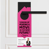 Thinking About Making A Move In The Near Future? Door Hangers Door Hanger Market Dwellings RAZZLE BERRY 10