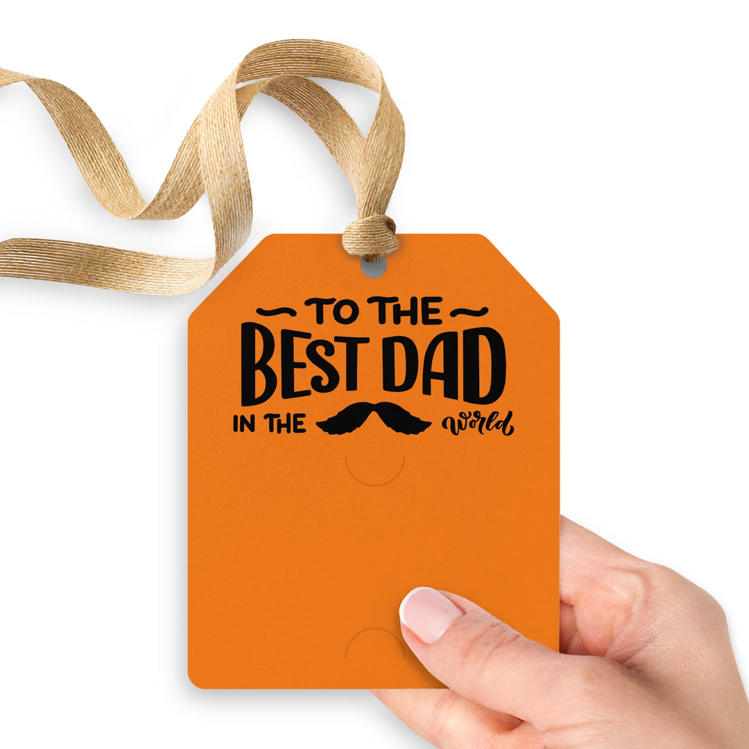 To The Best Dad in the World | Gift Tags Gift Tag Market Dwellings