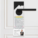 Summer Maintenance Checklist Door Hangers Season Door Hanger Market Dwellings