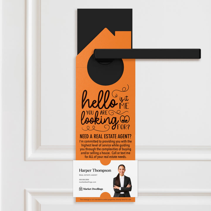 Hello, Is It Me You Are Looking For? Door Hangers Door Hanger Market Dwellings CARROT