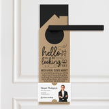 Hello, Is It Me You Are Looking For? Door Hangers Door Hanger Market Dwellings KRAFT 10