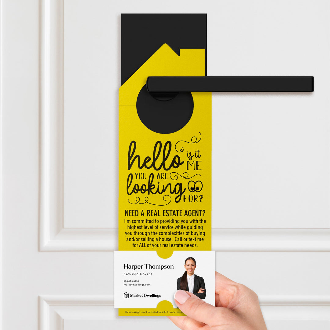 Hello, Is It Me You Are Looking For? Door Hangers Door Hanger Market Dwellings