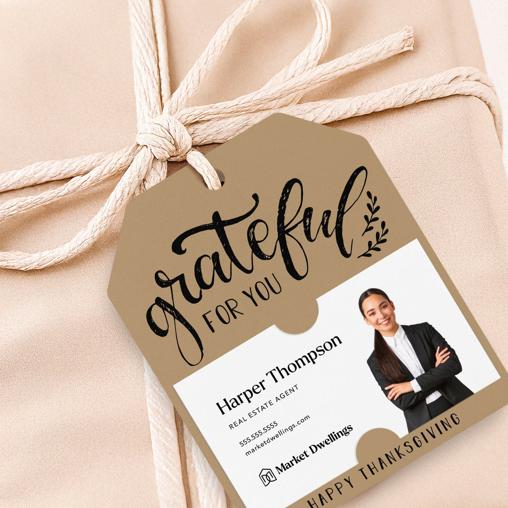 So Grateful For You | Gift Tags Gift Tag Market Dwellings