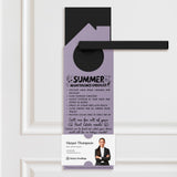 Summer Real Estate Maintenance Checklist Door Hangers Season Door Hanger Market Dwellings