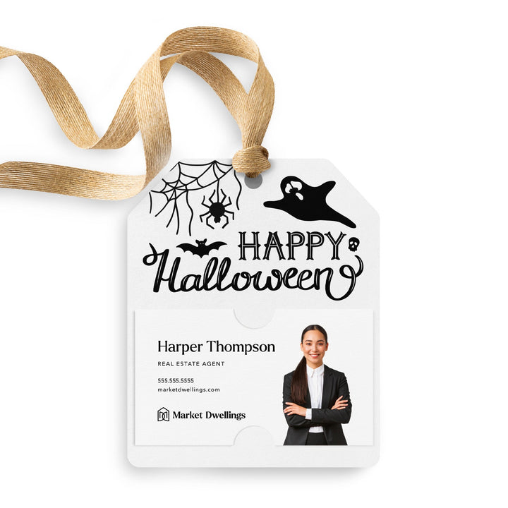 Happy Halloween | Gift Tags Gift Tag Market Dwellings WHITE