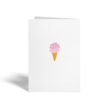 I scream for your referrals! | Greeting Cards with Envelopes Greeting Card Market Dwellings
