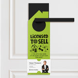 Licensed to Sell Door Hangers Holiday Door Hanger Market Dwellings GREEN APPLE 10