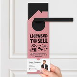 Licensed to Sell Door Hangers Holiday Door Hanger Market Dwellings