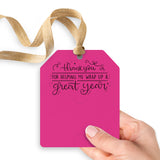 Thank You For Helping Me Wrap Up A Great Year Gift Tags | Gift Tags Gift Tag Market Dwellings