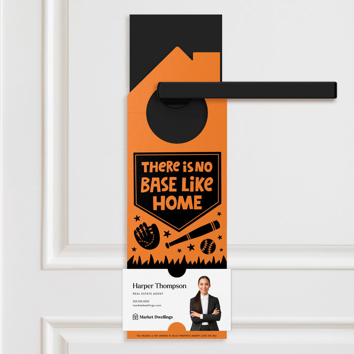 There Is No Base Like Home Door Hangers Door Hanger Market Dwellings CARROT