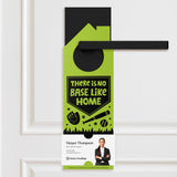 There Is No Base Like Home Door Hangers Season Door Hanger Market Dwellings
