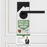 There Is No Base Like Home Door Hangers Season Door Hanger Market Dwellings