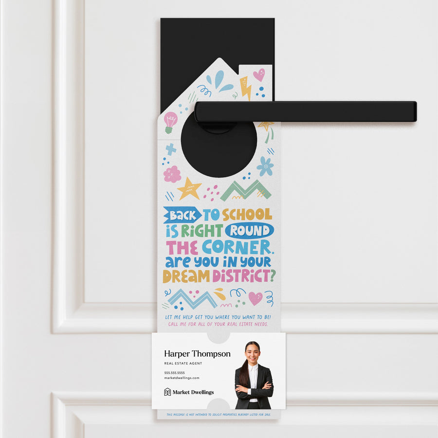 Back To School Door Hangers Door Hanger Market Dwellings