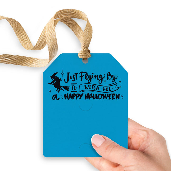 Just Flying By to Witch You a Happy Halloween | Gift Tags Gift Tag Market Dwellings