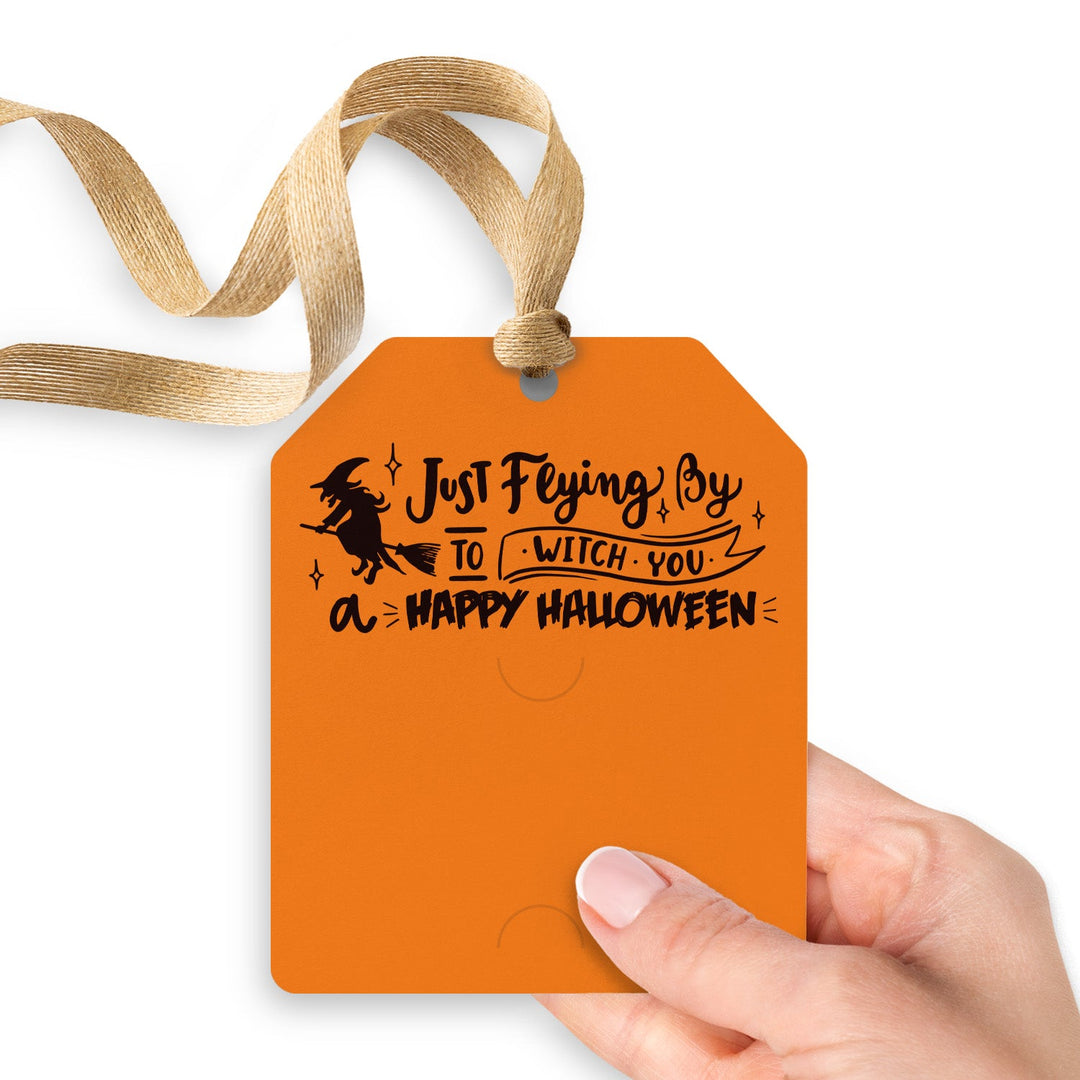 Just Flying By to Witch You a Happy Halloween | Gift Tags