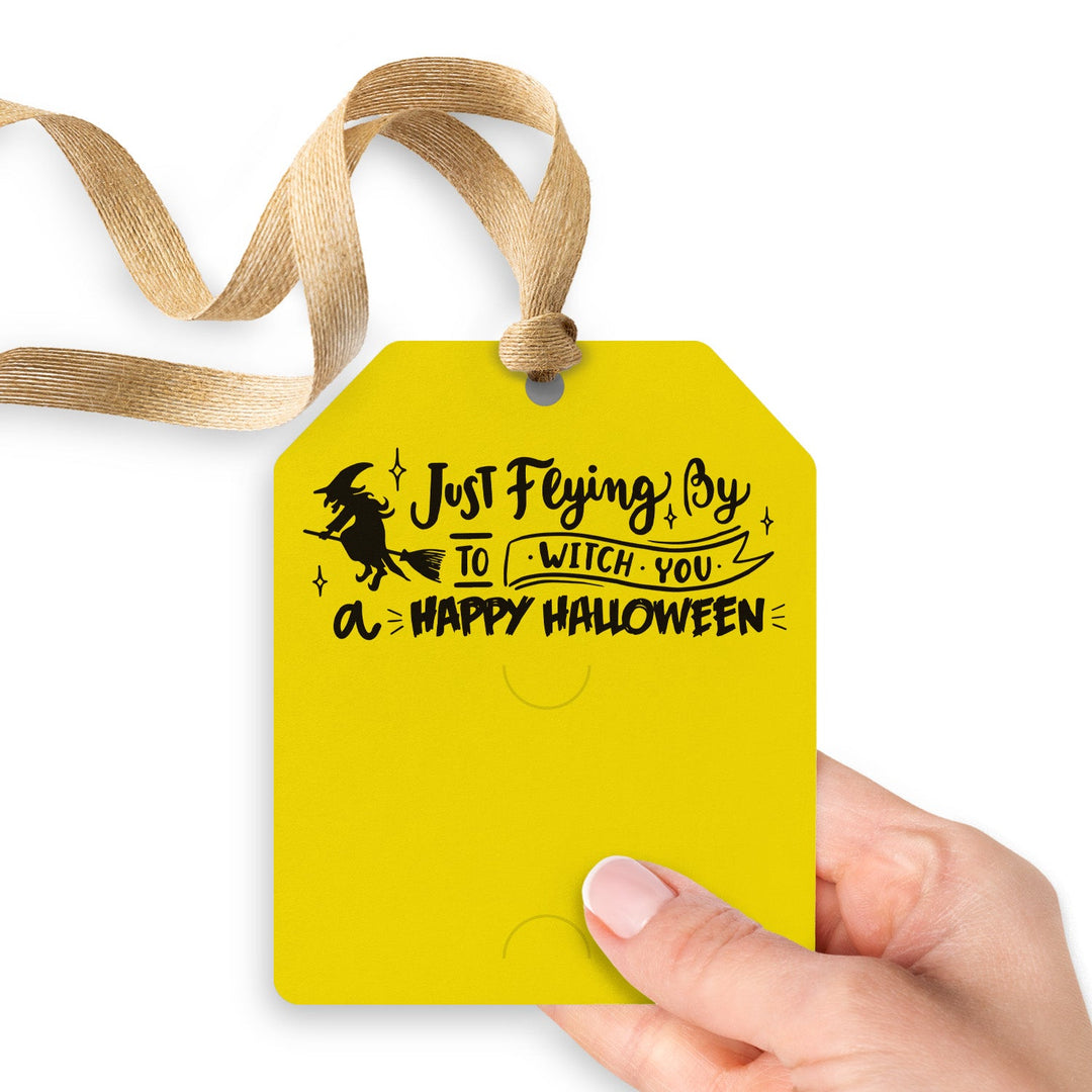 Just Flying By to Witch You a Happy Halloween | Gift Tags Gift Tag Market Dwellings