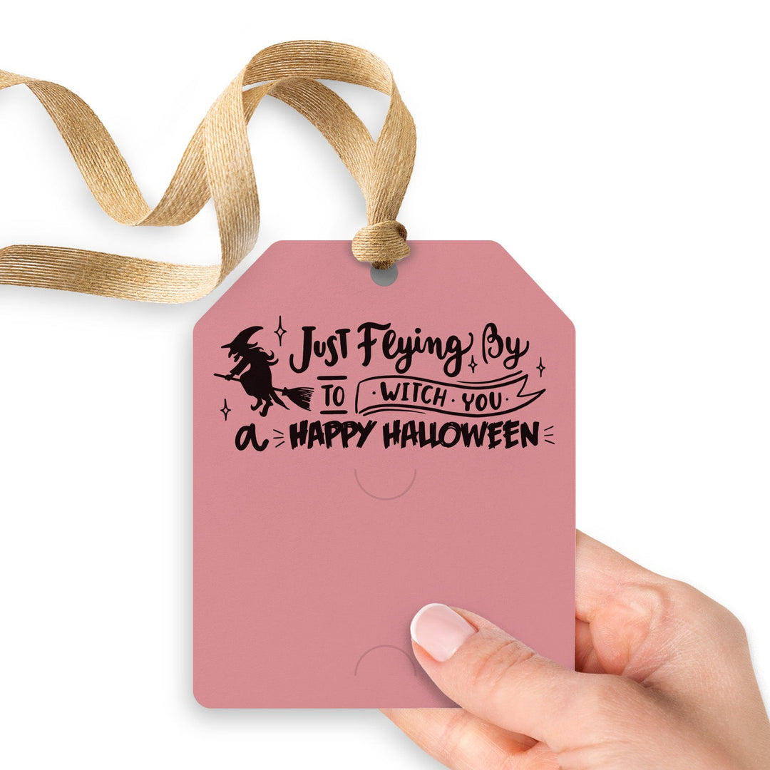 Just Flying By to Witch You a Happy Halloween | Gift Tags Gift Tag Market Dwellings