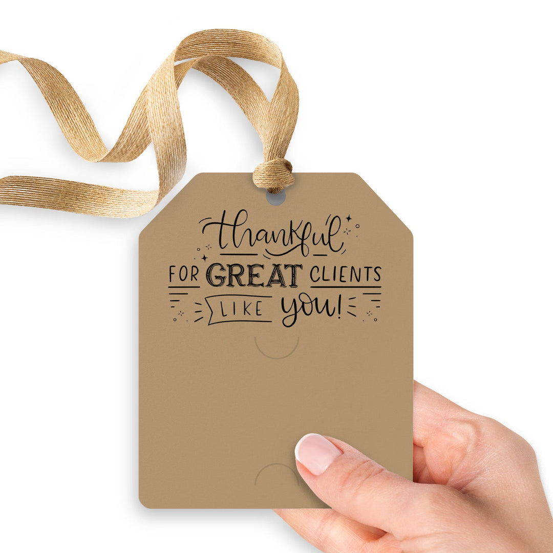 Thankful For Great Clients Like You | Gift Tags