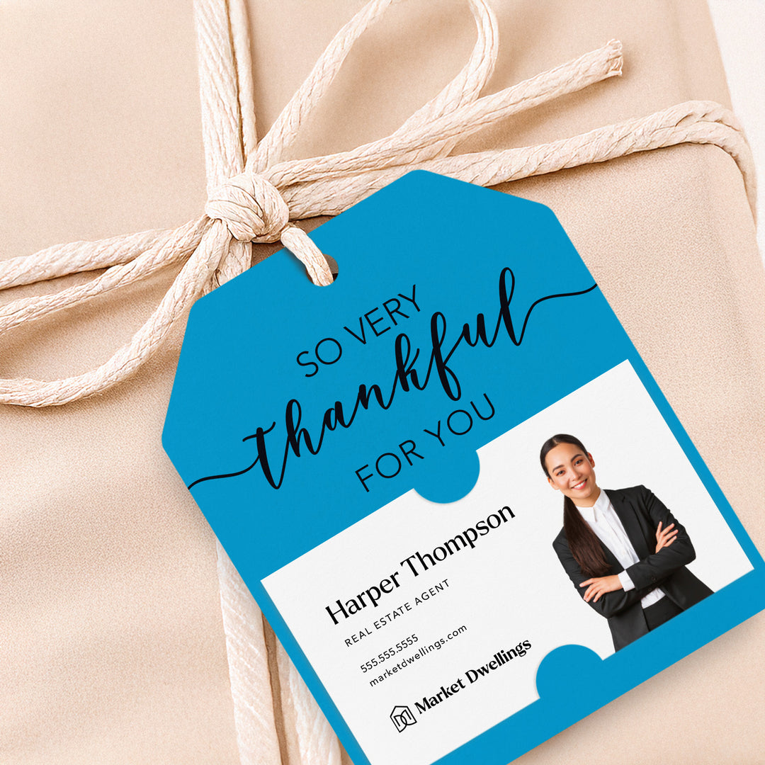 So Very Thankful For You | Gift Tags Gift Tag Market Dwellings