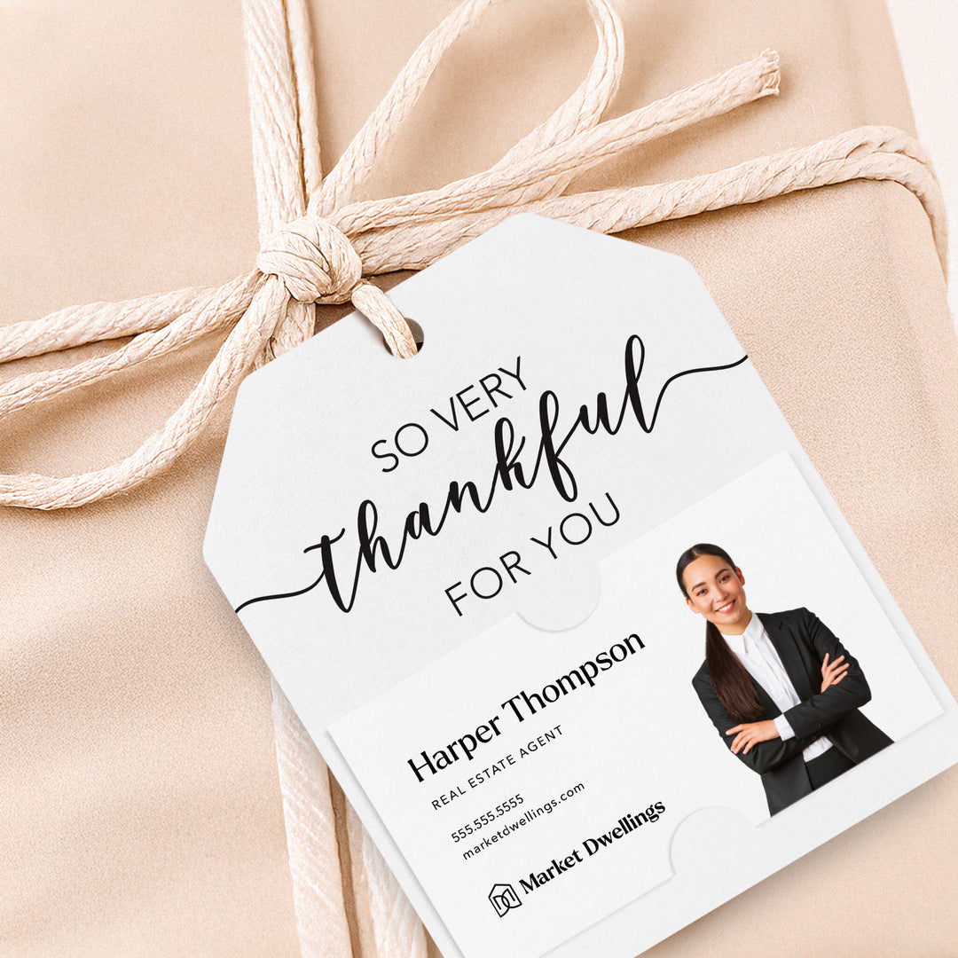 So Very Thankful For You | Gift Tags