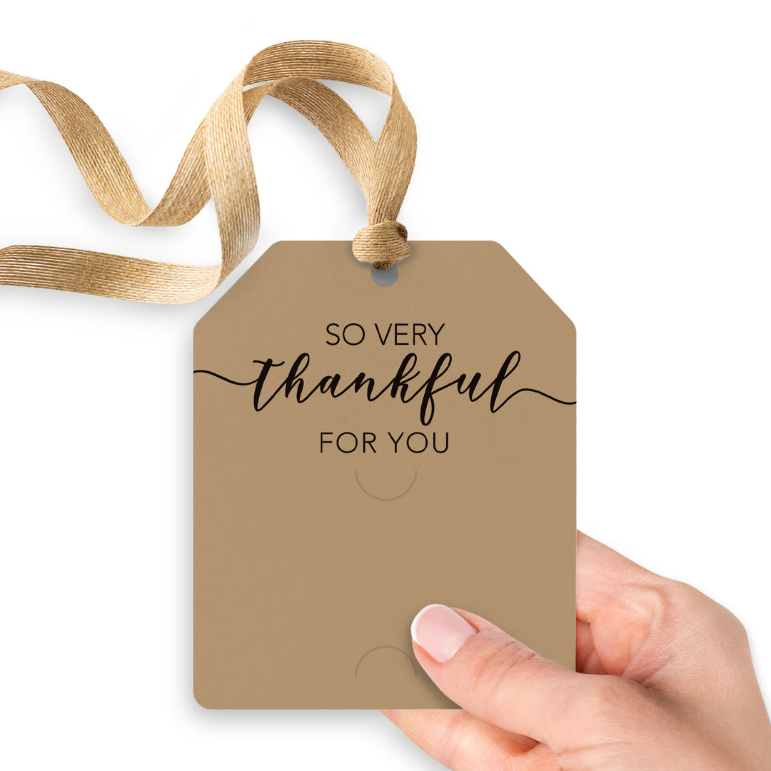 So Very Thankful For You | Gift Tags Gift Tag Market Dwellings