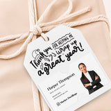 Thank You For Helping Me Wrap Up A Great Year | Gift Tags Gift Tag Market Dwellings