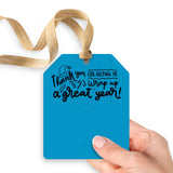 Thank You For Helping Me Wrap Up A Great Year | Gift Tags Gift Tag Market Dwellings