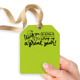Thank You For Helping Me Wrap Up A Great Year | Gift Tags Gift Tag Market Dwellings