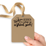 Thank You For Helping Me Wrap Up A Great Year | Gift Tags Gift Tag Market Dwellings