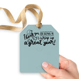 Thank You For Helping Me Wrap Up A Great Year | Gift Tags Gift Tag Market Dwellings