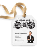 Wishing You a Merry Christmas and a Happy New Year | Gift Tags Gift Tag Market Dwellings WHITE 12