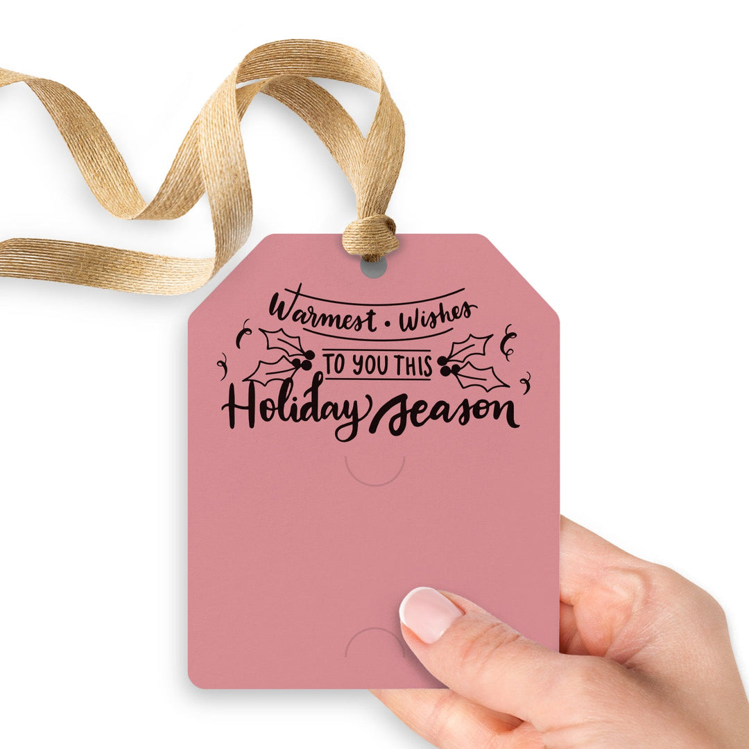 Warmest Wishes to You This Holiday Season | Gift Tags Gift Tag Market Dwellings