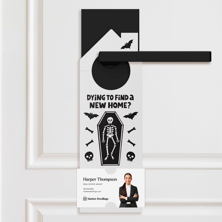 Dying To Find A New Home? Door Hangers Door Hanger Market Dwellings WHITE