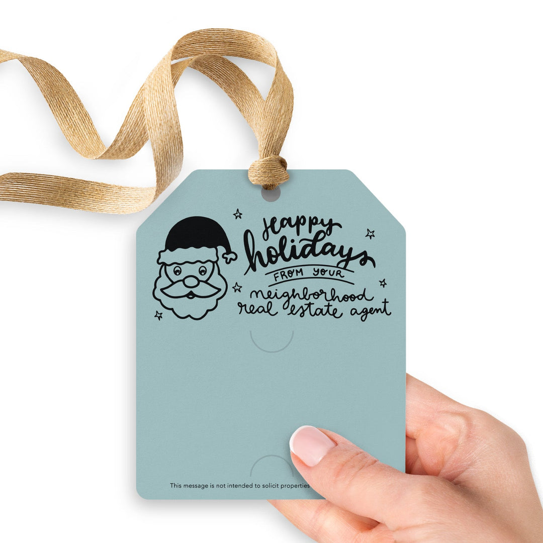 Happy Holidays From Your Neighborhood Real Estate Agent | Gift Tags