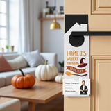 Home Is Where You Hang Your Hat Door Hangers Holiday Door Hanger Market Dwellings