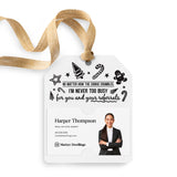 No Matter How The Cookie Crumbles Christmas Cookie | Gift Tags Gift Tag Market Dwellings WHITE 12