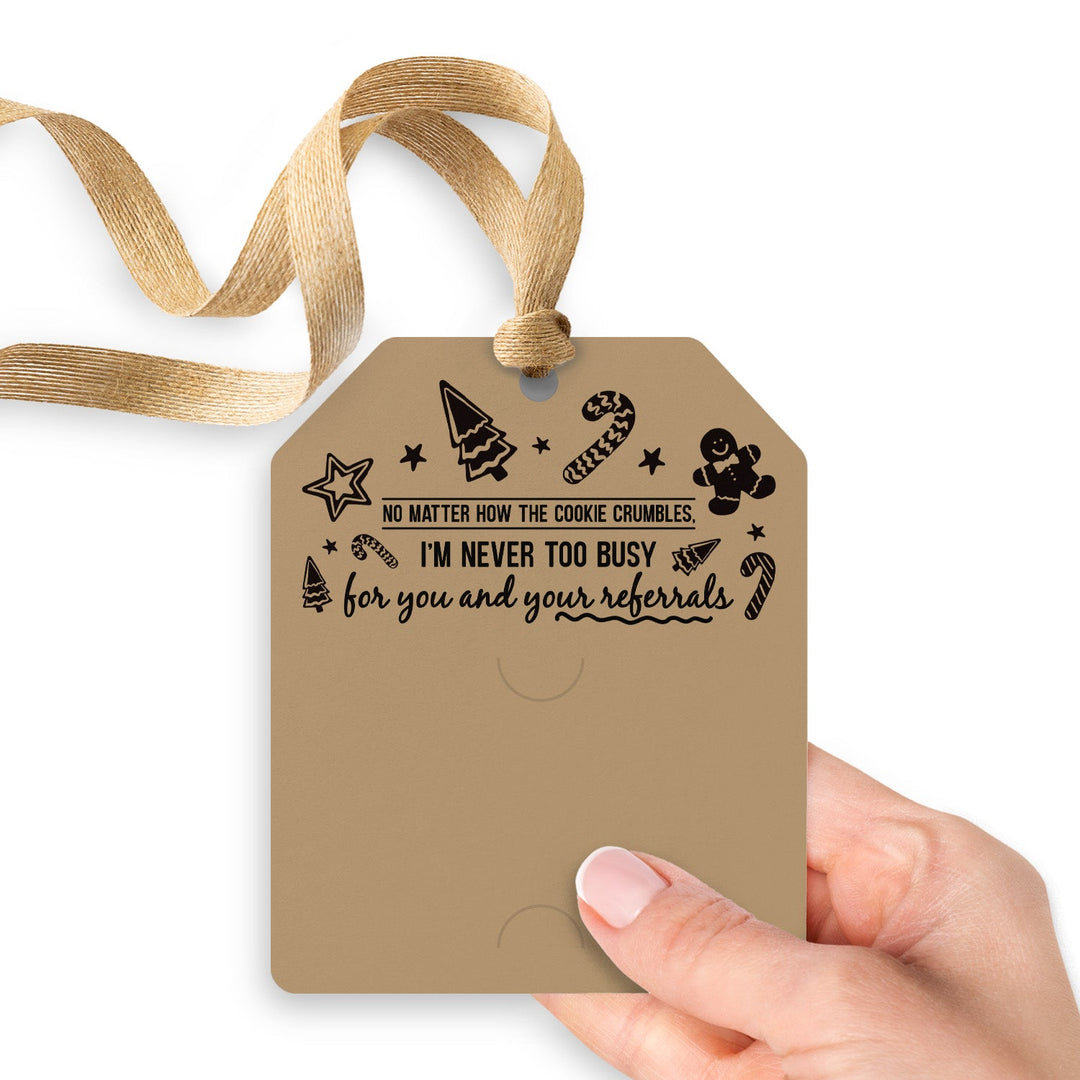 No Matter How The Cookie Crumbles Christmas Cookie | Gift Tags Gift Tag Market Dwellings